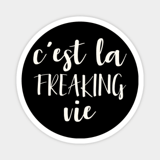 Sarcastic French Quote Magnet